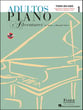 Adult Piano Adventures piano sheet music cover